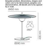 Adjustable aluminum LED table lamp Recco