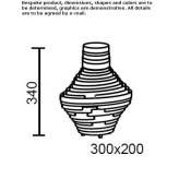 LED table lamp made of stainless steel Strba