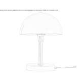 Mosiężna lampa stołowa Bouleurs