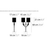Metal table lamp Lutcher