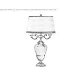 Ceramic table lamp Balme