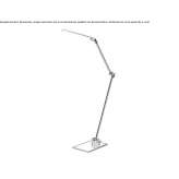 Regulowana lampa stołowa LED Kassel