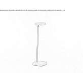 Regulowana lampa stołowa LED Dzibikak