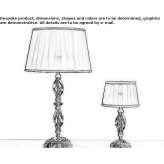 Table lamp with Swarovski® crystals Pretoro