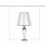 Crystal table lamp Koessen