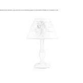 Fabric table lamp Minco