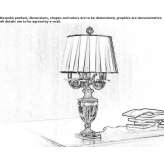 Table lamp Prahecq