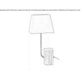 Wooden table lamp Mulwala