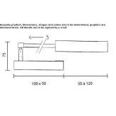 Adjustable LED table lamp Cowan