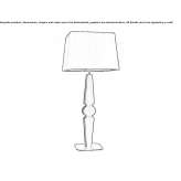 Wooden table lamp Mulwala