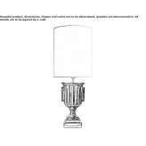 Ceramic table lamp Drybrook