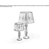 Table lamp Rodange