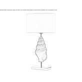 Ceramic table lamp Howe