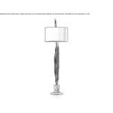 Iron table lamp Neepawa