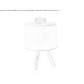 Glass LED table lamp Suceveni