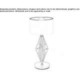 Metalowa lampa stołowa Dousman