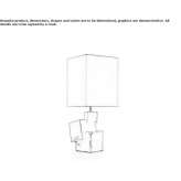 Ceramic table lamp Villaco