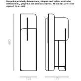 Aluminum LED table lamp Radece