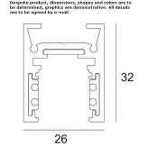 Magnetic aluminum LED track lamp Zvecan