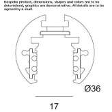 Magnetic aluminum LED track lamp Zvecan