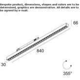 Magnetic, metal LED flashlight Crosby