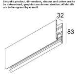 Aluminum light rail Umbita