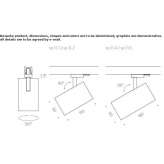 Aluminum LED track lamp Berat
