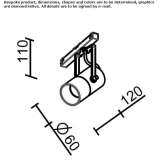 Recessed LED track lighting Quarten