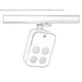 LED track lamp made of die-cast aluminum Slupno