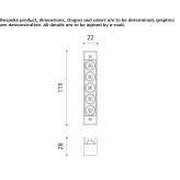 Aluminum LED track lamp Quivilla