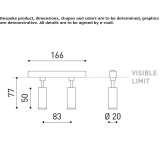 Aluminum recessed LED lighting fixture Battice