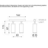 Aluminum recessed LED lighting fixture Battice