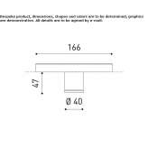 Aluminum LED track lamp Battice