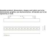 Linear magnetic dot Szomod