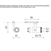 Aluminum LED track lamp Quivilla