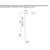 Aluminiowa lampa szynowa LED Quivilla