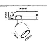 Die-cast aluminum track-Light Birdwell