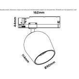 Odlewany ciśnieniowo aluminiowy tor-Light Birdwell