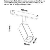 Magnetyczny odlew aluminiowy Track-Light Rupert