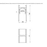 Aluminum light rail Kurnach