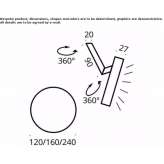 LED track light Cormery