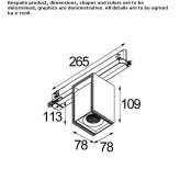 LED track light Itabera