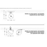 Metal LED track lamp Andorra