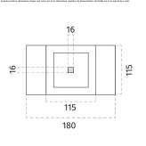 Cristaly® recessed LED spotlight Teningen