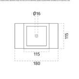 Cristaly® recessed LED spotlight Teningen