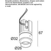 Recessed, adjustable LED spotlight Boljevci