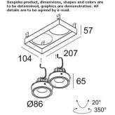 LED headlight with many adjustment options Dobrota