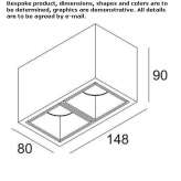 LED ceiling spotlight Librazhd