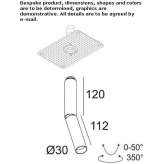 Adjustable LED reflector Barraco