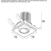 Recessed LED spotlight Banastas